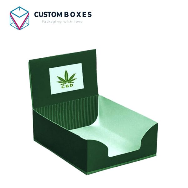 Custom hemp display packaging boxes