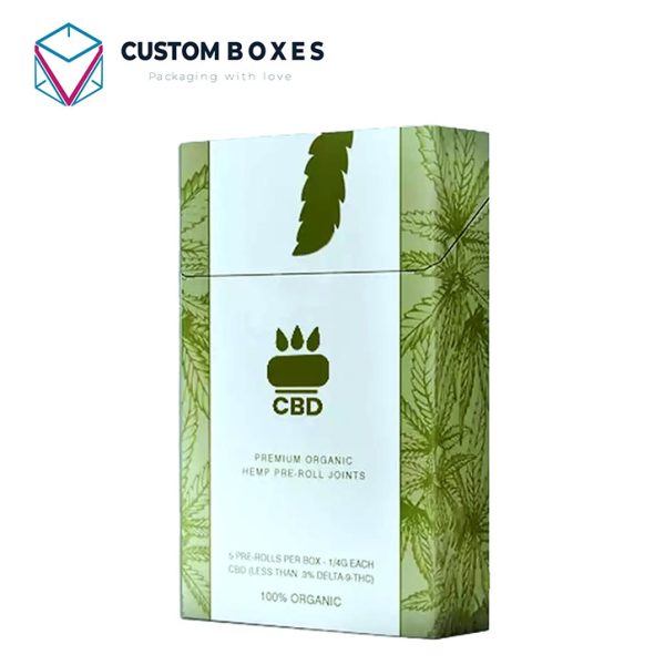 Custom hemp joint boxes wholesale